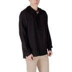 Antony Morato Black Lyocell Shirt