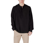 Antony Morato Black Lyocell Shirt