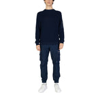 Antony Morato Blue Cotton Sportswear