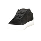 Calvin Klein Black Leather Men Sneaker