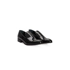 Roberto Pepe Luxury Black Calfskin Men Loafer