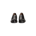 Roberto Pepe Luxury Black Calfskin Men Loafer