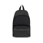 Saint Laurent Black Recycled Polyamide Backpack