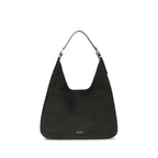 Michael Kors Black Calf Leather Bos Taurus Shoulder Bag