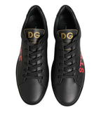 Dolce & Gabbana Black Street Life Low Top Men Sneakers Shoes