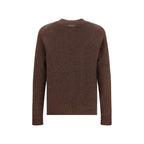 Dolce & Gabbana Brown Fleece Wool Sweatshirt