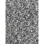 Dolce & Gabbana White Fleece Wool Turtleneck