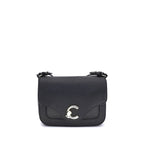 Coccinelle Black Calf Leather Bos Taurus Shoulder Bag