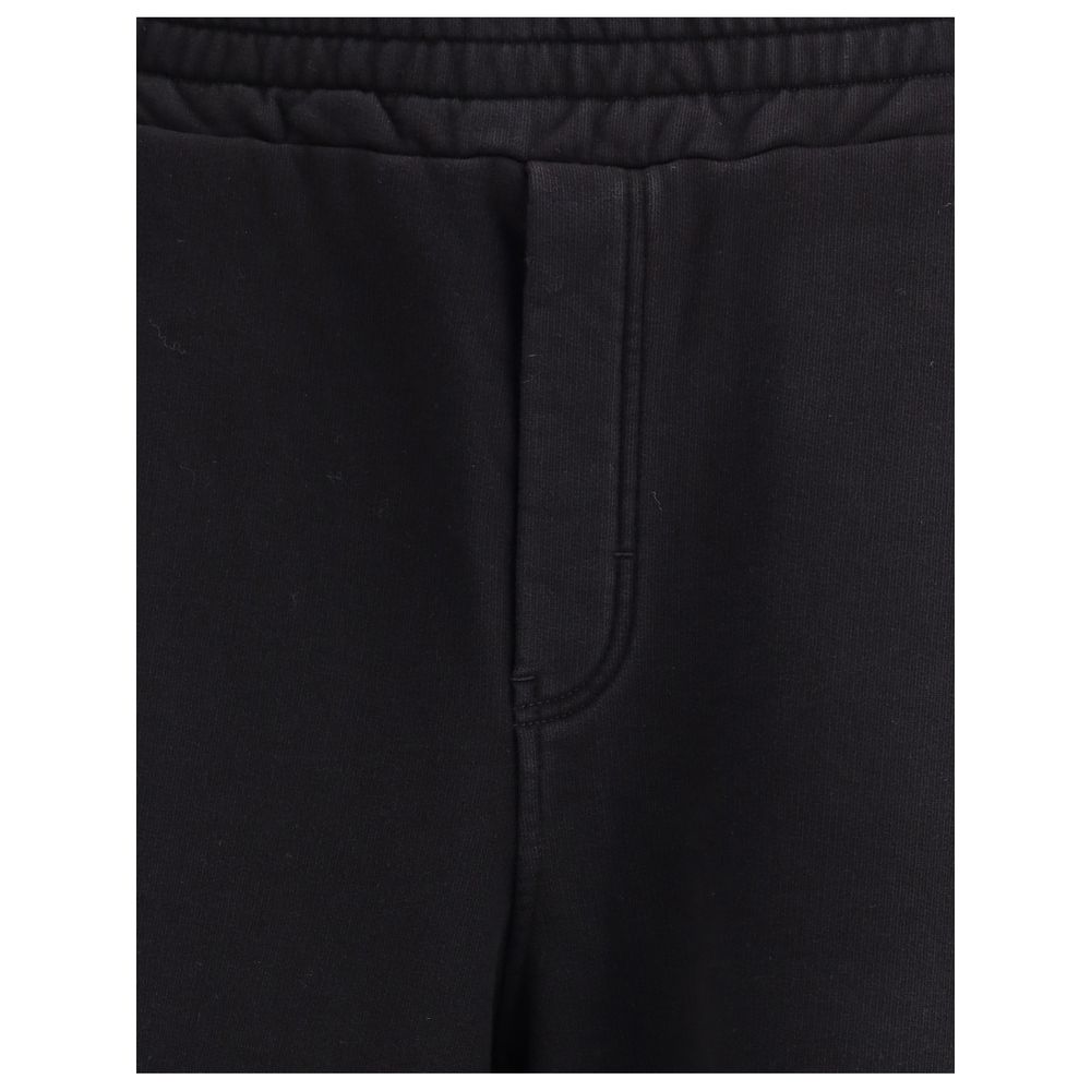 Dolce & Gabbana Black Cotton Casual Pants