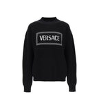 Versace Black Wool Sweatshirt