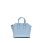 Givenchy Light Blue Calf Leather Bos Taurus Handbag