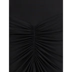 The Andamane Black Polyester Casual Dress