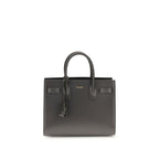 Saint Laurent Gray Calf Leather Bos Taurus Shoulder Bag