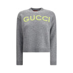 Gucci Gray Wool Sweatshirt
