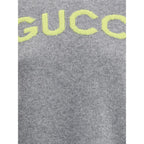 Gucci Gray Wool Sweatshirt