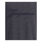 Jacquemus Gray Merino Wool Sweatshirt
