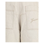 Jacquemus Beige Cotton Jeans Denim