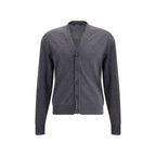 Jacquemus Gray Merino Wool Cardigan