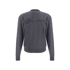 Jacquemus Gray Merino Wool Cardigan