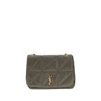 Saint Laurent Green Calf Leather Bos Taurus Shoulder Bag