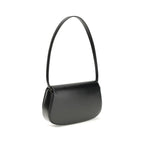 Saint Laurent Black Calf Leather Bos Taurus Shoulder Bag