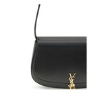 Saint Laurent Black Calf Leather Bos Taurus Shoulder Bag