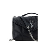 Saint Laurent Black Lamb Ovis Aries Aries Shoulder Bag