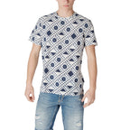 Antony Morato Blue Cotton T-Shirt
