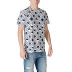 Antony Morato Blue Cotton T-Shirt