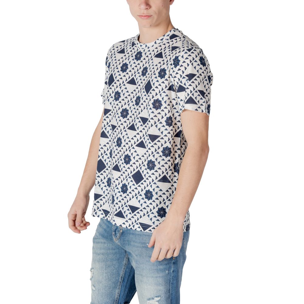 Antony Morato Blue Cotton T-Shirt