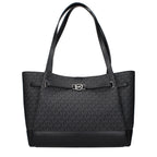 Michael Kors Black Fabric Shoulder Bag