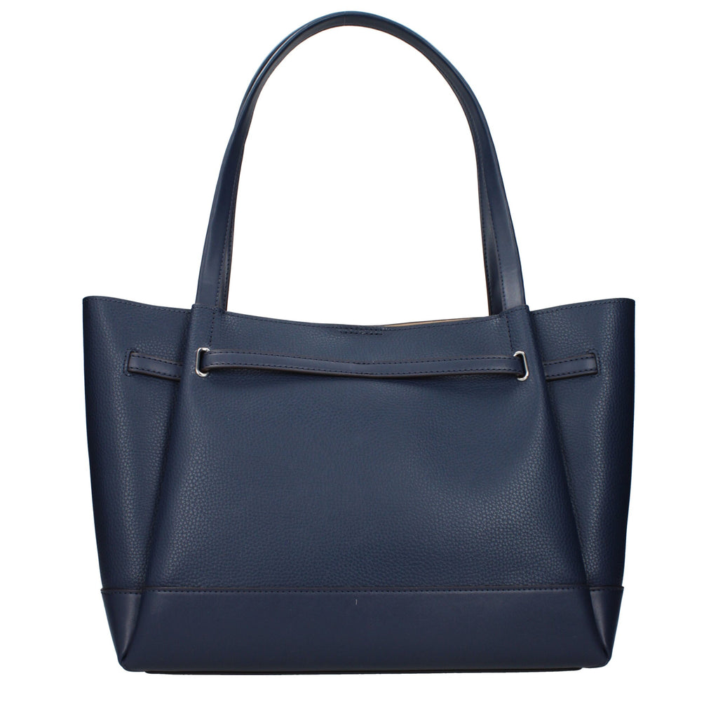 Michael Kors Blue Leather Shoulder Bag