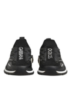 Dolce & Gabbana Black SORRENTO Sport Stretch Sneakers Shoes