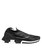 Dolce & Gabbana Black SORRENTO Sport Stretch Sneakers Shoes