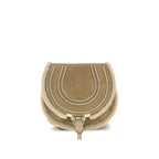 Chloé Beige Calf Leather Bos Taurus Shoulder Bag