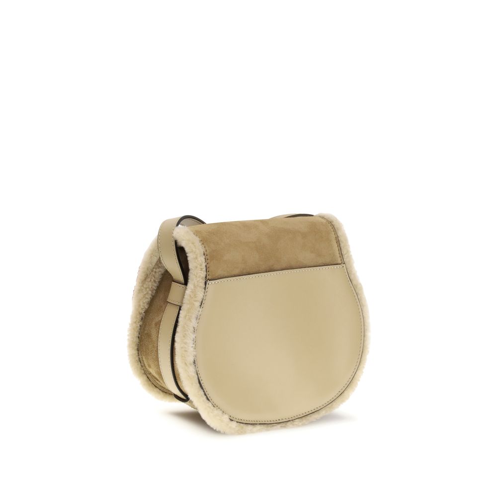 Chloé Beige Calf Leather Bos Taurus Shoulder Bag