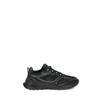 Dsquared² Black Calf Leather Bos Taurus Athletic Sneakers