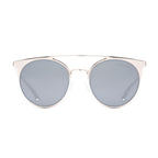 Emporio Armani Gray Metal Sunglasses