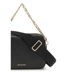 Michael Kors Black Calf Leather Bos Taurus Shoulder Bag
