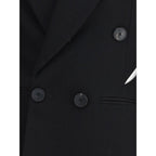 Givenchy Black Wool Coat