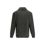 Brooksfield Green Fleece Wool Cardigan