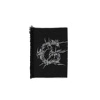 Givenchy Black Virgin Wool Scarf
