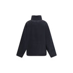 MM6 Black Polyester Top