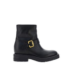 Chloé Black Calfskin Ankle Boots