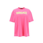 Versace Multicolor Cotton Tank Tops