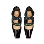 Dior Black Calfskin Mid Heel Pumps