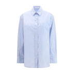 The Row Light Blue Cotton Shirt