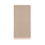 Gucci Beige Wool Scarf