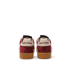 Dolce & Gabbana White Leather Low Top Sneakers