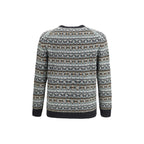 Brooksfield Multicolor Wool Sweatshirt